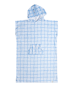 Roxy GIRLS STAY MAGICAL 100% COTTON PONCHO, CLEAR SKY CLIK