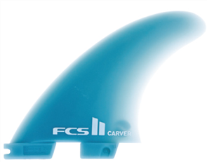 FCS II Carver Glass Flex Medium Quad Rear Fins