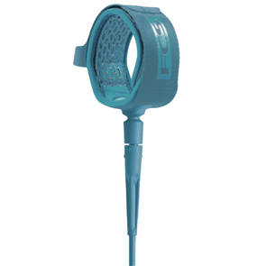 FCS 6' Comp Essential Leash, Tranquil Blue