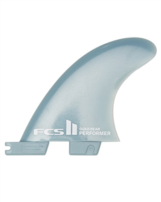 FCS II Performer Glass Flex Med Quad Rear Fins