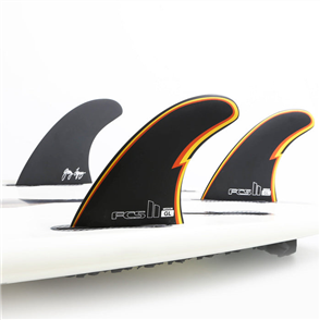 FCS II Gerry Lopez GL PC Medium Black Tri Retail Fins