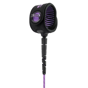 FCS Freedom Helix 6’ Comp Leash Purple/Black