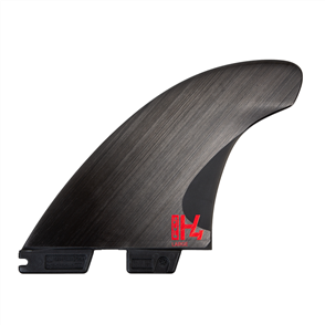 FCS II H4 Large Smoke Retail Thruster Fin Set