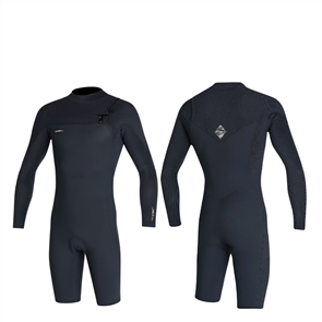 O'Neill HYPERFREAK CHEST ZIP 2MM L/S SPRINGSUIT, BLACK