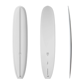 NSP Shapers Union Sleepwalker HDT Single Longboard, White