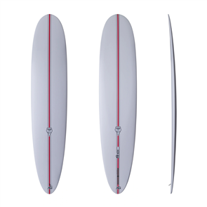 NSP Shapers Union Unicorn HDT Single Longboard, White
