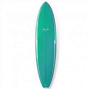 Gerry Lopez Little Darlin PU Five-fin, Torquoise, 6'4
