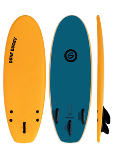 Gnaraloo Dune Buggy Soft Surfboard, Pilsner Steel
