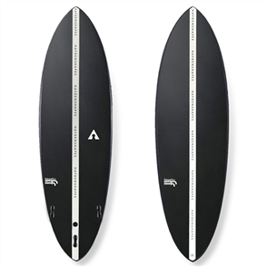 Haydenshapes Hypto Krypto FutureFlex Surfboard, FCS II - Black Inverted