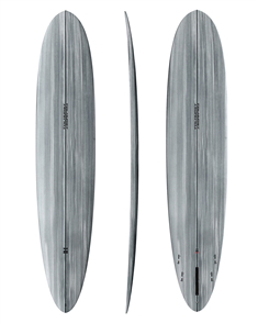 Thunderbolt HI HIHP Speed Surfboard, Grey/Carbon