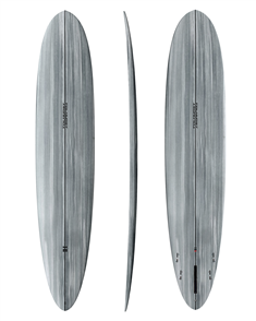 Thunderbolt Surfboards HI HIHP Speed Surfboard, Grey/Carbon