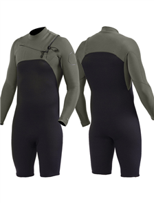 Vissla Wetsuits HIGH SEAS II 22 LS SPRINGSUIT, Army