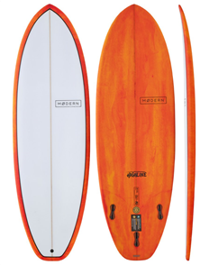 Modern Highline PU Surfboard, Firestorm Tint