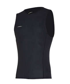 O'Neill Hyperfreak TB3X No Sleeve Vest 1.5mm Wetsuit Top, Black
