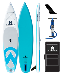 Agenda Island Hopper Isup Board Bag Pump - 11'6 x 32" x 6"