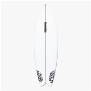 Haydenshapes Hypto Twin PU Futures 2 Fin Surfboard, Dust