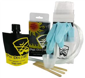 Phix Doctor Large Sunpowered Epoxy Kit - 4 Oz