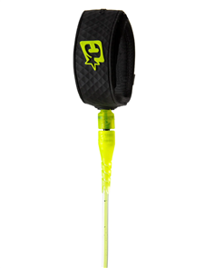 Creatures Of Leisure PRO 6 LEASH, FLURO LIME SPECKLE BLACK