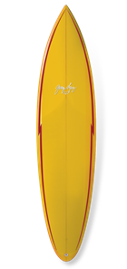 GERRY LOPEZ Pocket Rocket PU Tri-fin, Yellow, 8'0