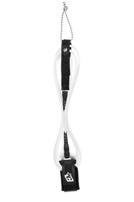 Creatures Of Leisure Pro 6 Board Leash, Clear Black