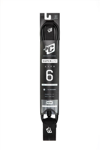 Creatures Of Leisure Superlite Pro 6 Leash, Black Silver