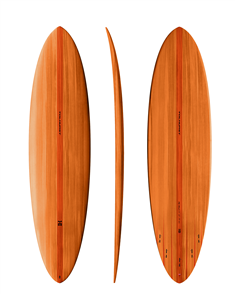 Thunderbolt Surfboards Harley Ingleby Mid 6 - Mini Surfboard, Orange