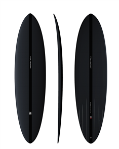 Thunderbolt Harley Ingleby Mid 6 Twin Surfboard, Full Carbon