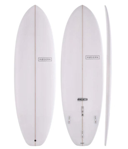 Modern Highline 2.0 Surfboard, Clear