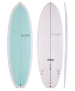 Modern Highline 2.0 Surfboard, Sea Green