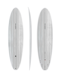 Thunderbolt Surfboards Harley Ingleby Moe Surfboard, Candy White