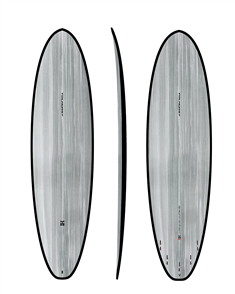 Thunderbolt Harley Ingleby MOE - MINI Surfboard, Grey/Carbon