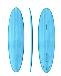 Thunderbolt Harley Ingleby MOE - MINI Surfboard, Light Blue