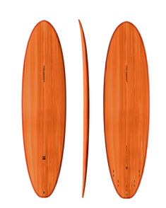 Thunderbolt Harley Ingleby MOE - MINI Surfboard, Orange