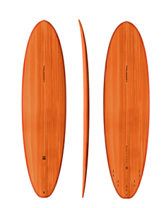 Thunderbolt Harley Ingleby Moe Surfboard, Orange