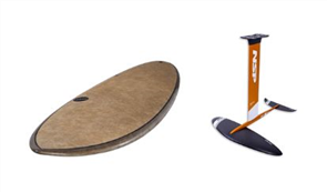 NSP Coco Hybrid Foil + Hydrofoil Airwave Mast Combo