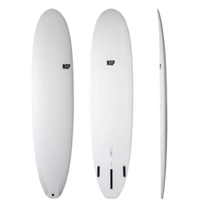 NSP Protech Double Up Surfboard, White Tint FTU