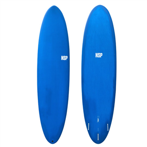 NSP Protech Fun Surfboard, Navy Tint FTU