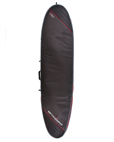 Ocean & Earth AIRCON Longboard Surfboard Bag, BLK/RED