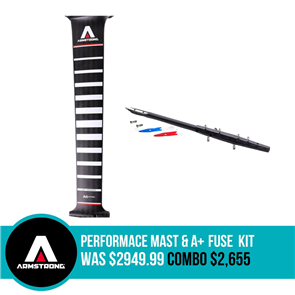 Armstrong Foils Performace Mast and A+ Fuse Combo (all sizes)