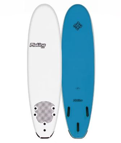 Platino HDPE 7'0 Surfboard, White Blue