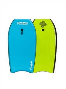 Platino Orbit Bodyboard, Azure Blue Lime