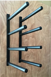 Curve Surfboard Wall Rack - Quad Steel