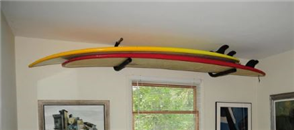 Curve Surfboard & SUP Ceiling Rack - ALUMINIUM