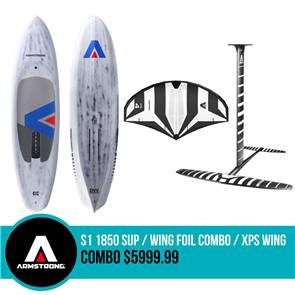 Armstrong Foils S1 1850 SUP / WING FOIL COMBO + XPS WING
