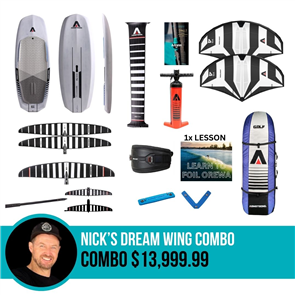 Armstrong Foils - WHAT I RIDE - NICK'S DREAM WING COMBO