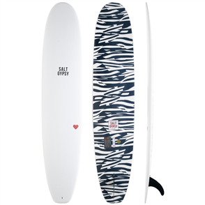 Salt Gypsy Surfboards x CYNTHIA ROWLEY Dusty ES CR Surfboard, Shark Deterrent