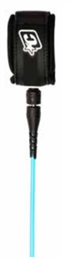Creatures Of Leisure Longboard Ankle 10 Double Swivel Leash, Blue Black