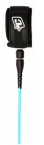 Creatures Of Leisure Longboard Ankle 9 Double Swivel Leash, Blue Black