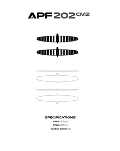 Armstrong Foils APF Pump Foil 202 Rear stabilizer