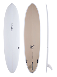 The Critical Slide Society Hermit PU Surfboard, Khaki